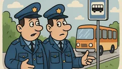 Vic: Dva policajca krenula na posao...