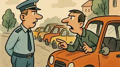 Vic: Čovjek zaustavi auto i pita policajca...