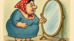 Vic: Debela Fata pred čarobnim ogledalom pita