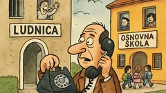 Vic: Koja je razlika između ludnice i škole?