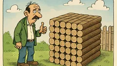 Vic: Prodajem tri metra kubične građe...