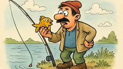 Vic: Uhvati Mujo zlatnu ribicu i šapće