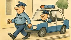 Vic: Zašto se panduri voze u plavo-bijelim autima?