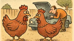 Vic: Pita kokoška prijateljicu: Gdje ti je čovjek?