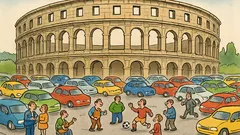 Vic: Na parkiralištu Arene nastane kulturni kaos