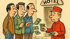 Vic: Tri prijatelja u hotelu, fali dolar