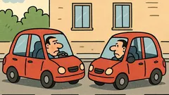 Vic: Idu dva auta, a boja vara oči