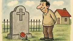 Vic: Muž ženi na nadgrobnoj ploči piše…