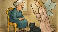 Vic: Sjedi baka u stolici, kad vila...