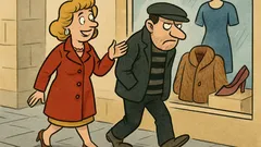 Vic: šetaju žena i provalnik gradom