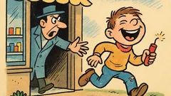 Vic: Mali dobio petardu umjesto žvake