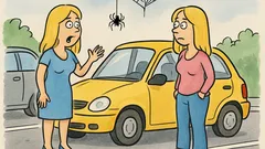 Vic: Pričaju dvije plavuše o pauku